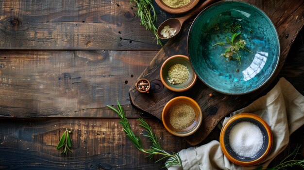 Miseczki z przyprawami